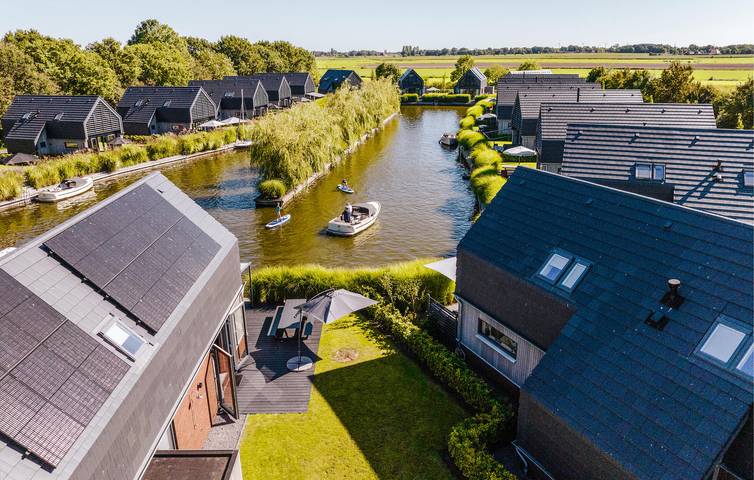 Ferienhaus für 6 Personen mit Ausblick in Balk, Ijsselmeer