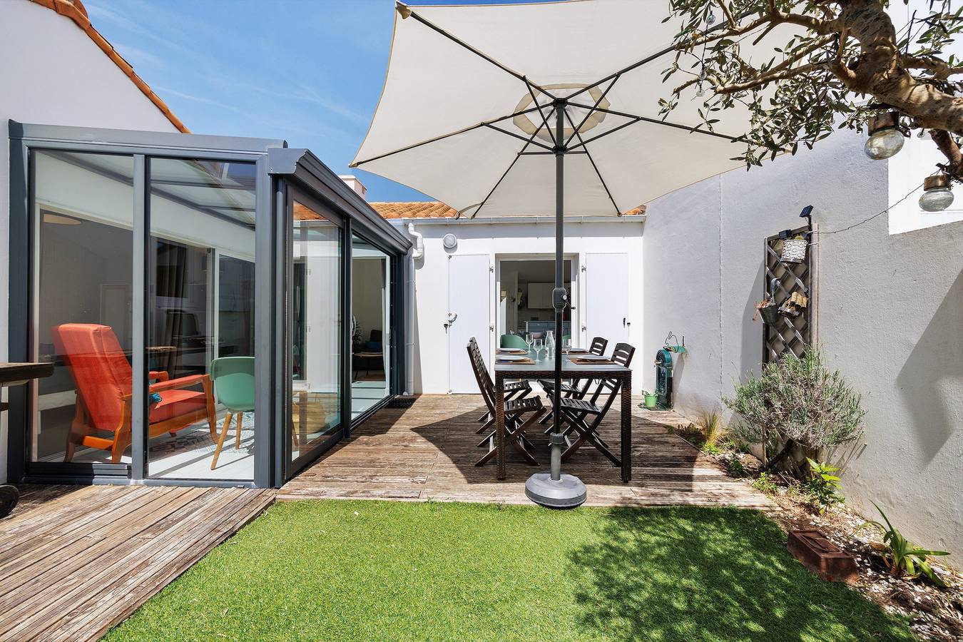 Maison de vacances « La Petite Vague » avec terrasse privée et jardin privé in Saint-Hilaire-de-Riez, Vendée