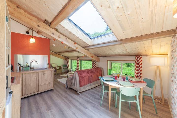Appartement entier, Le Nid de Bluenn in Jura Francais