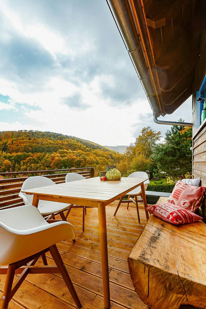 Chalet für 9 Personen, mit Garten und Sauna, kinderfreundlich im Thüringer Wald - 3