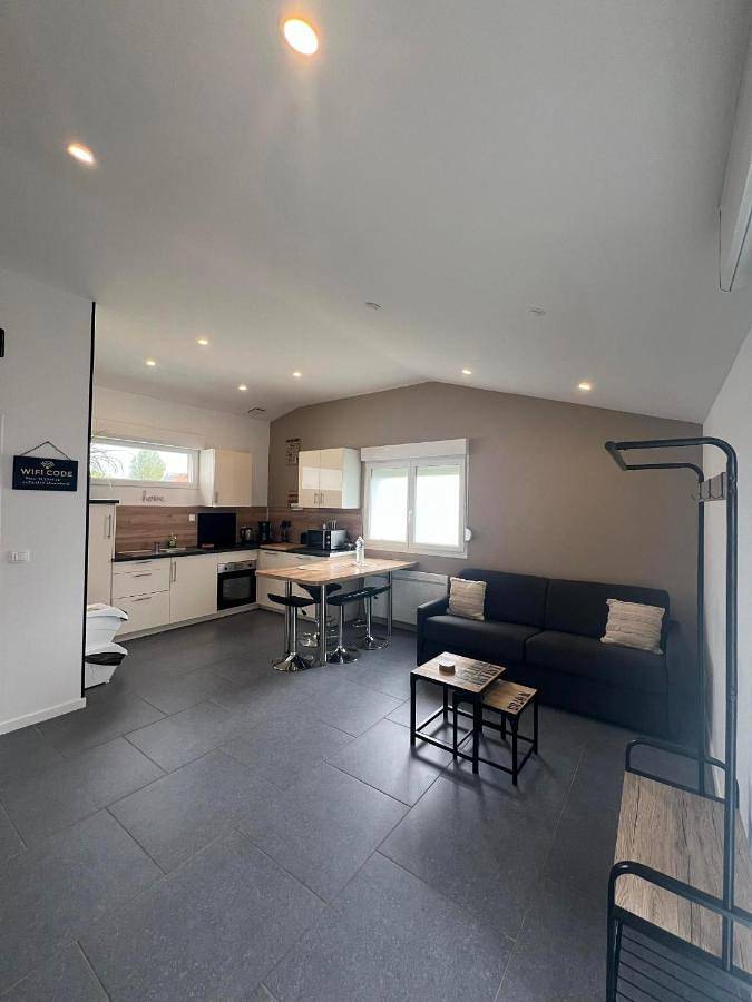 Location de vacances pour 4 personnes, avec terrasse à Groffliers