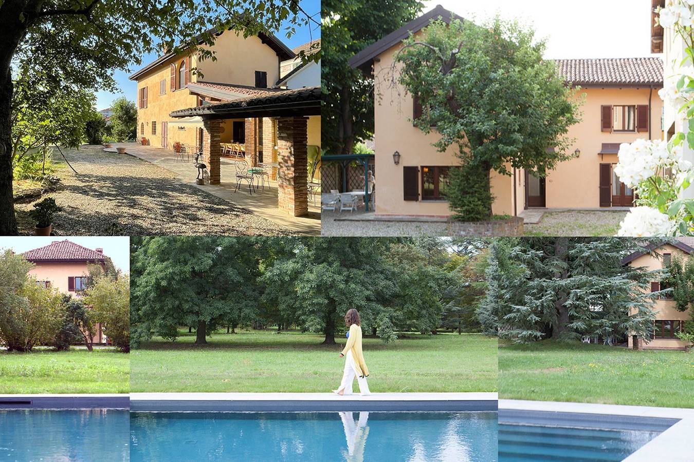 Cascine de Villa Schella con piscina: relax para grupos y familias in Ovada, Provincia d'Alessandria