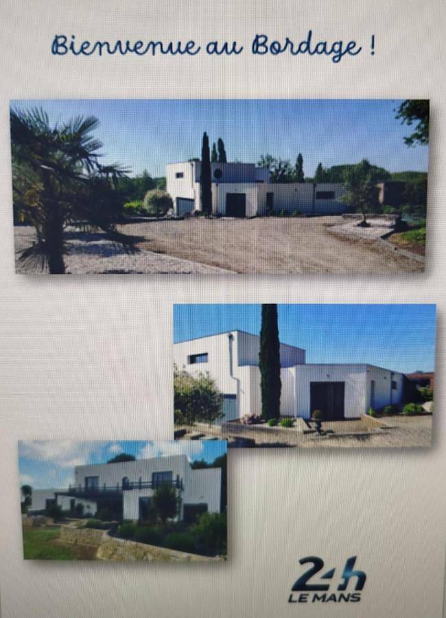 Location de vacances pour 20 personnes, avec jardin ainsi que vue et piscine à Moncé-en-Belin