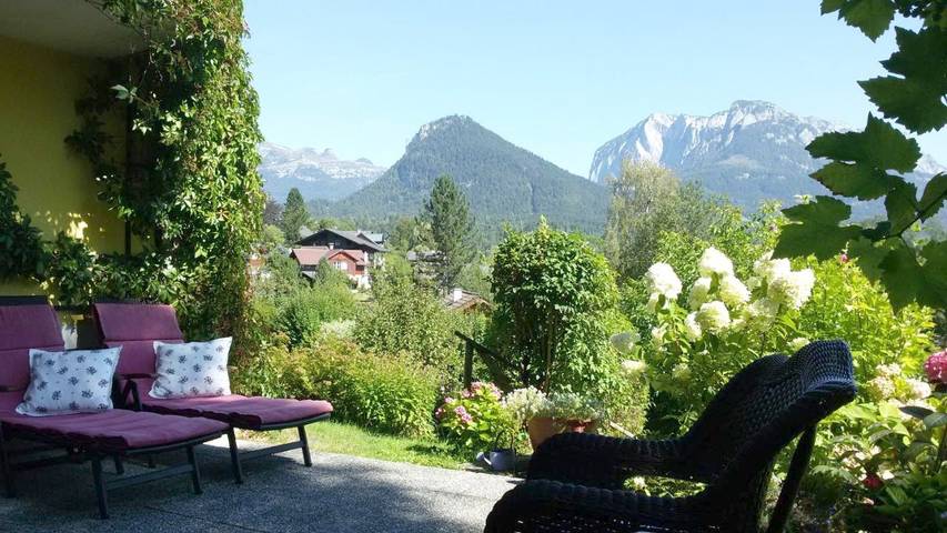 Ferienwohnung für 2 Personen, mit Terrasse und Garten sowie Sauna und Ausblick in Bad Aussee - 4