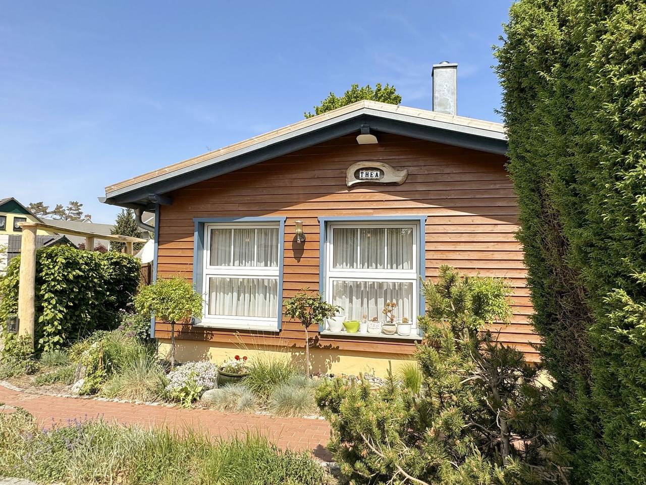 Mr: Ferienhaus Thea mit Terrasse in Baabe, Rügen