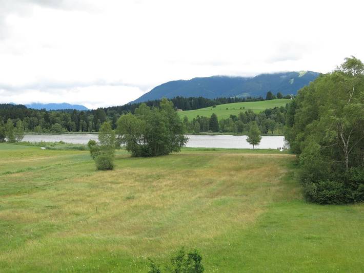 Ganze Ferienwohnung, Appartementhaus Hörnleblick - Appartement Nr. 4 (Typ A, Eg) Hund auf Anfrage in Bad Bayersoien, Bayerische Alpen