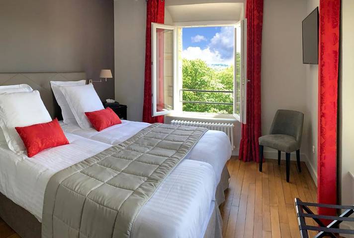 Hôtel pour 2 personnes, avec vue ainsi que terrasse et jardin