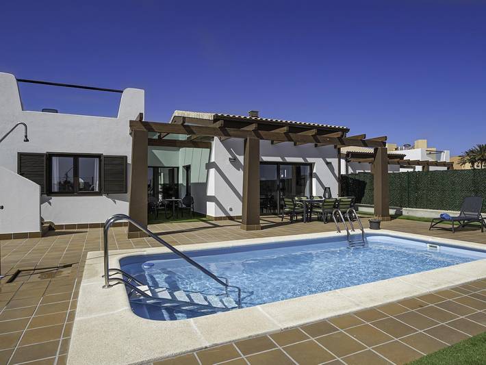 Villa pour 6 personnes, avec jardin et terrasse dans Las Salinas