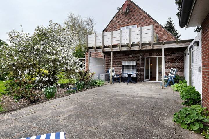 Ferienwohnung für 2 Personen, mit Garten in der Husumer Bucht