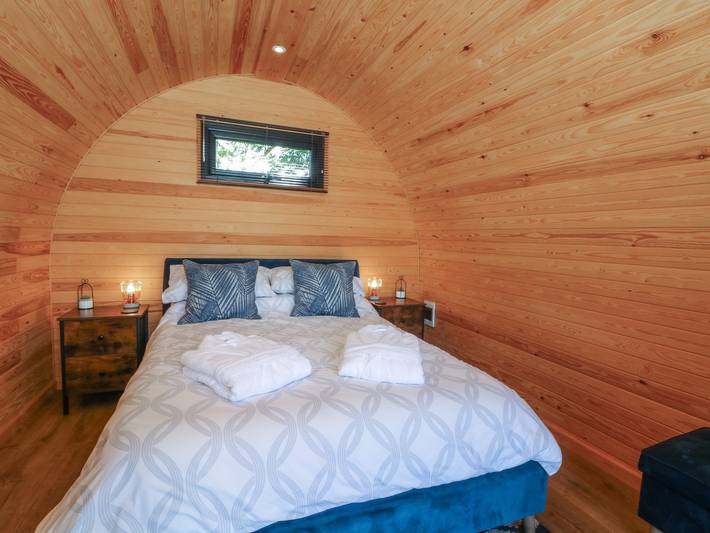 Hütte für 2 Personen mit Garten in Shropshire