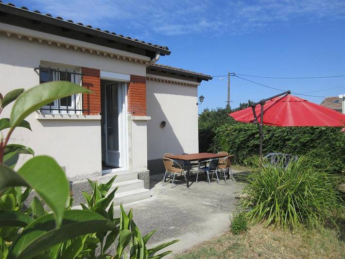 Appartement de vacances pour 4 personnes, avec terrasse et jardin