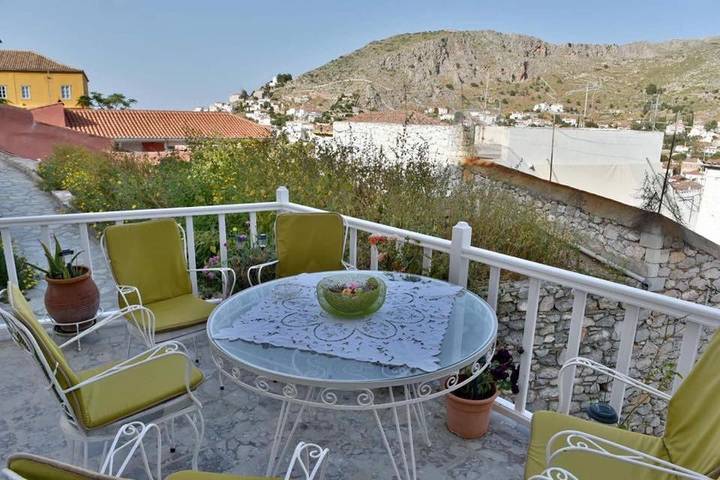 Casa de vacaciones para 3 personas, con terraza en Hidra
