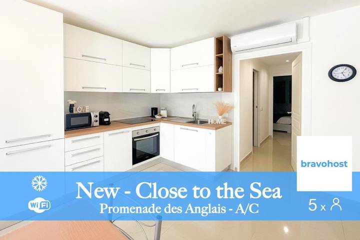 Gîte pour 5 personnes dans Plage Fabron Bambou Nice