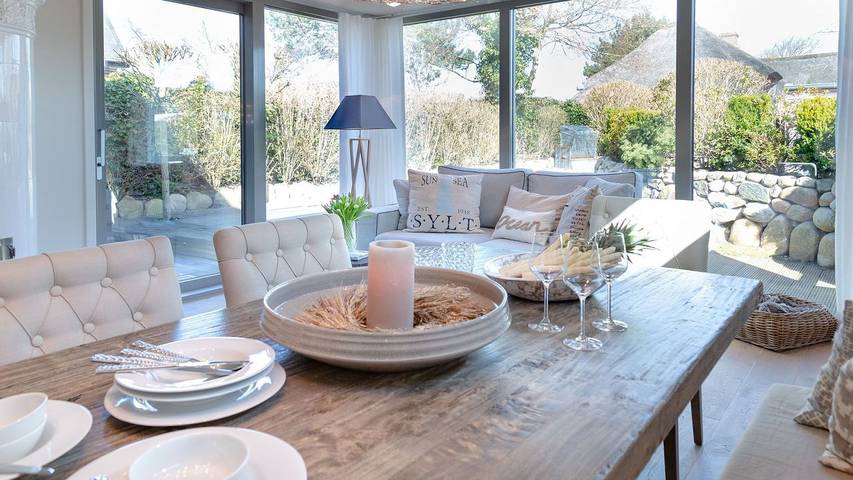 Ferienhaus für 4 Personen, mit Terrasse und Garten sowie Sauna, mit Haustier - 1