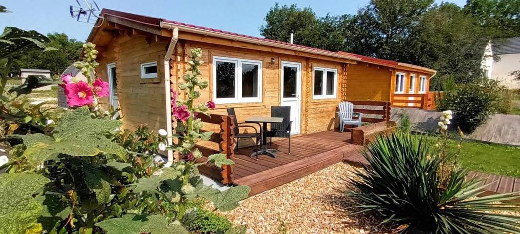 Chalet pour 3 personnes, avec Terrasse et Jardin