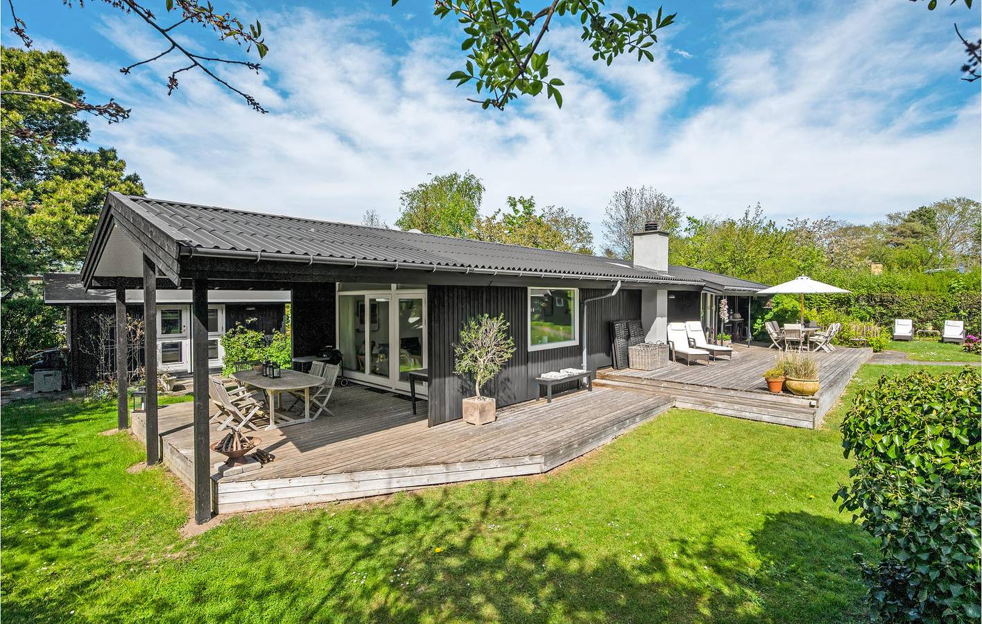 Ferienhaus für 6 Personen mit Terrasse in Tisvilde, Kattegat Küste