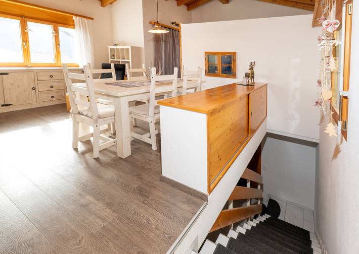 Malix: Kamin & Bergblick Apartment in Churwalden, Plessur Alpen