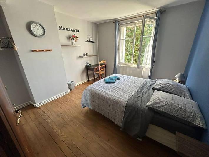 Gîte pour 4 personnes, avec Terrasse ainsi que Jardin et Vue dans Aeroport Paris Beauvais