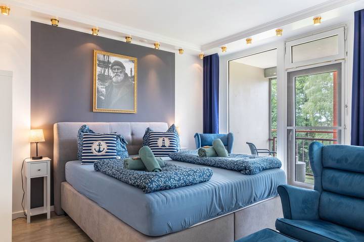 Ferienwohnung für 3 Personen, mit Balkon am Steinhuder Meer