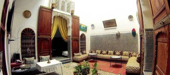 Maison d’hôte pour 2 personnes, avec terrasse et vue à Fès