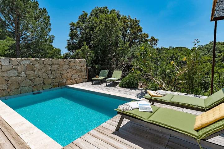 Maison de vacances pour 6 personnes, avec balcon en Corse-du-Sud