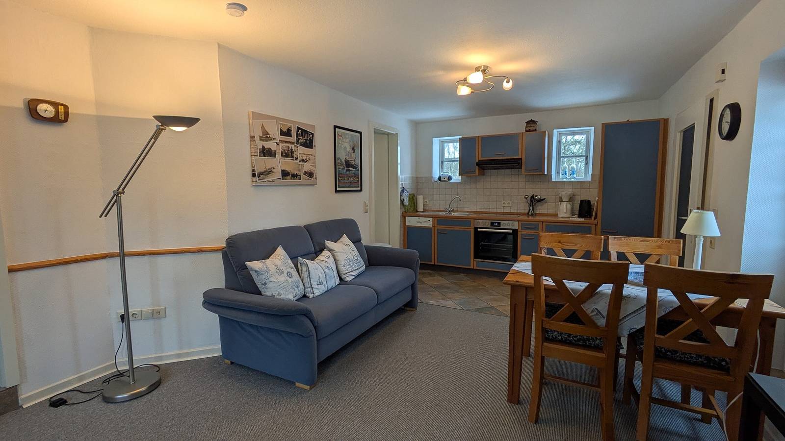 Appartement entier, Grande cour avec pelouse, abri de jardin et terrasse, Wlan in Ockholm, Nordseeküste