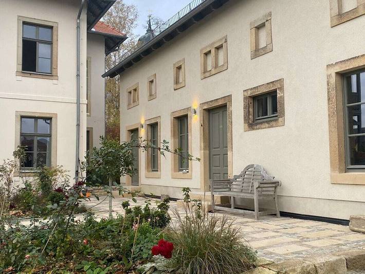 Ferienhaus für 4 Personen, mit Terrasse und Garten sowie Sauna in Gohrisch