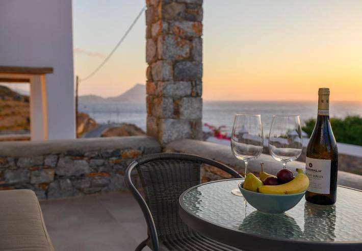 Maison de vacances pour 4 personnes, avec terrasse et vue