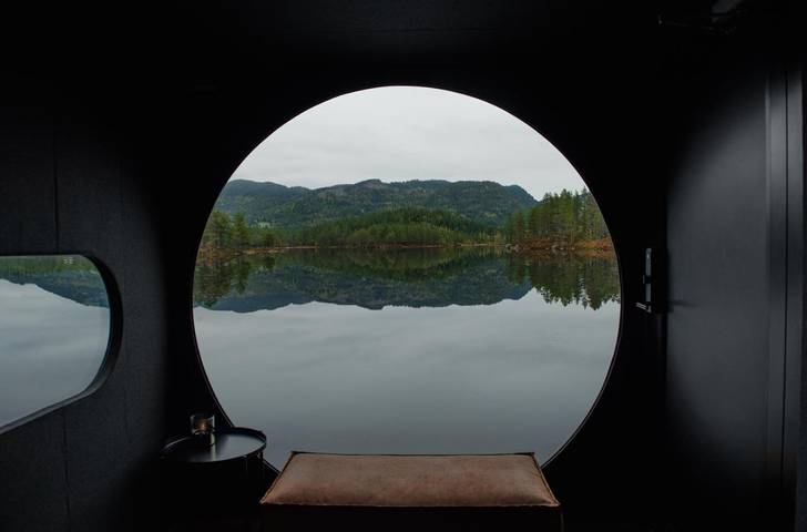 Bungalow für 2 Personen, mit Ausblick und Terrasse in Norwegen