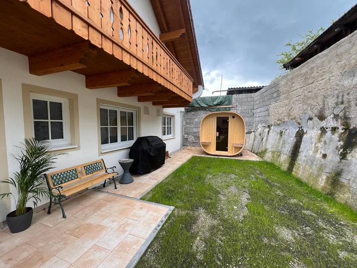 Ferienwohnung für 23 Personen, mit Garten und Sauna sowie Ausblick und Seeblick in Das Blaue Land - 2