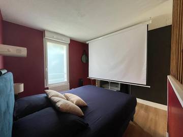 Gîte pour 2 personnes, avec terrasse et vue à Léguevin