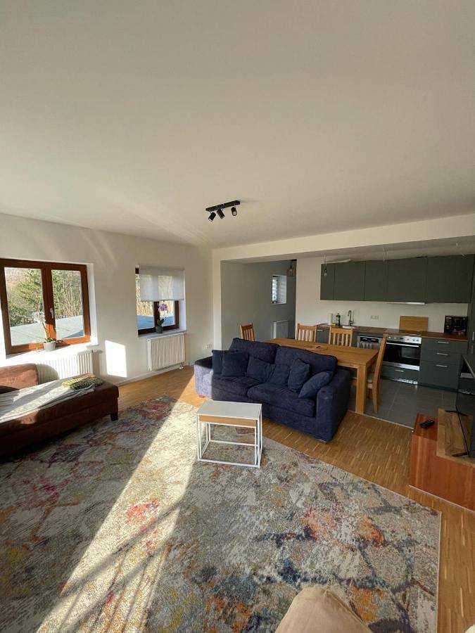 Ferienwohnung für 3 Personen, mit Balkon und Sauna sowie Ausblick in Königstein