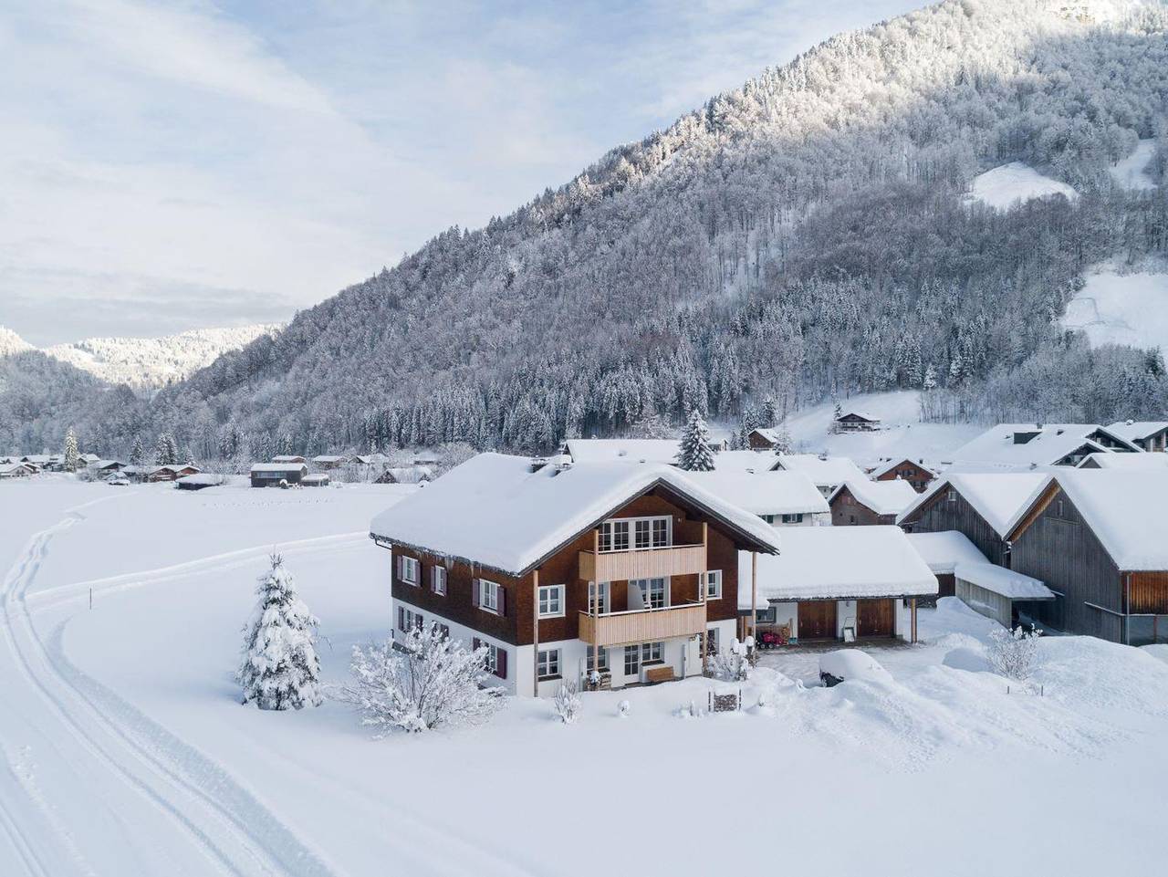 Ganze Ferienwohnung, Apartments Rumpler - Apartment 3 in Mellau, Bregenzerwald
