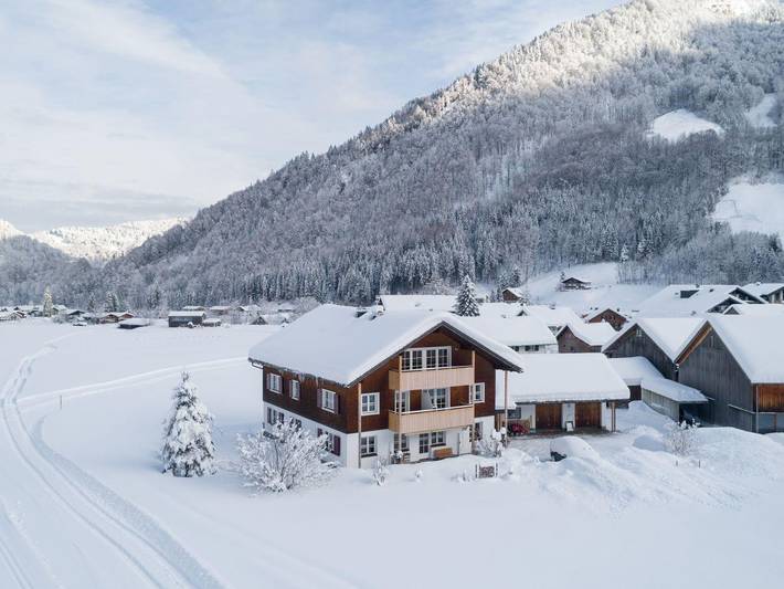 Ganze Ferienwohnung, Apartments Rumpler - Apartment 3 in Mellau, Bregenzerwald