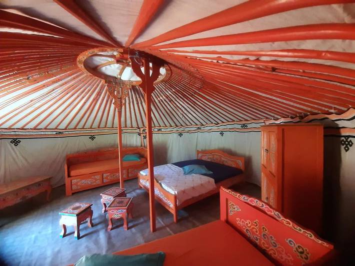 Tente pour 5 personnes, avec jardin et vue en Corse-du-Sud - 3