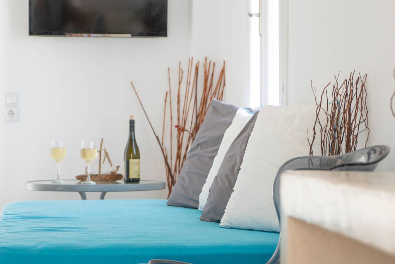 Bed & Breakfast 'Familie Maisonnette Appartement - 5 personen' in Agios Georgios (Santorini), Santorini