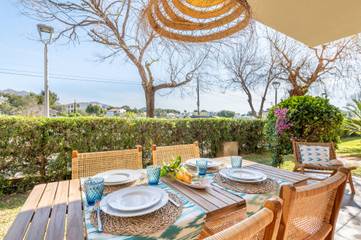Ferienhaus in Playa del Port de Pollença, Pollença für 5 