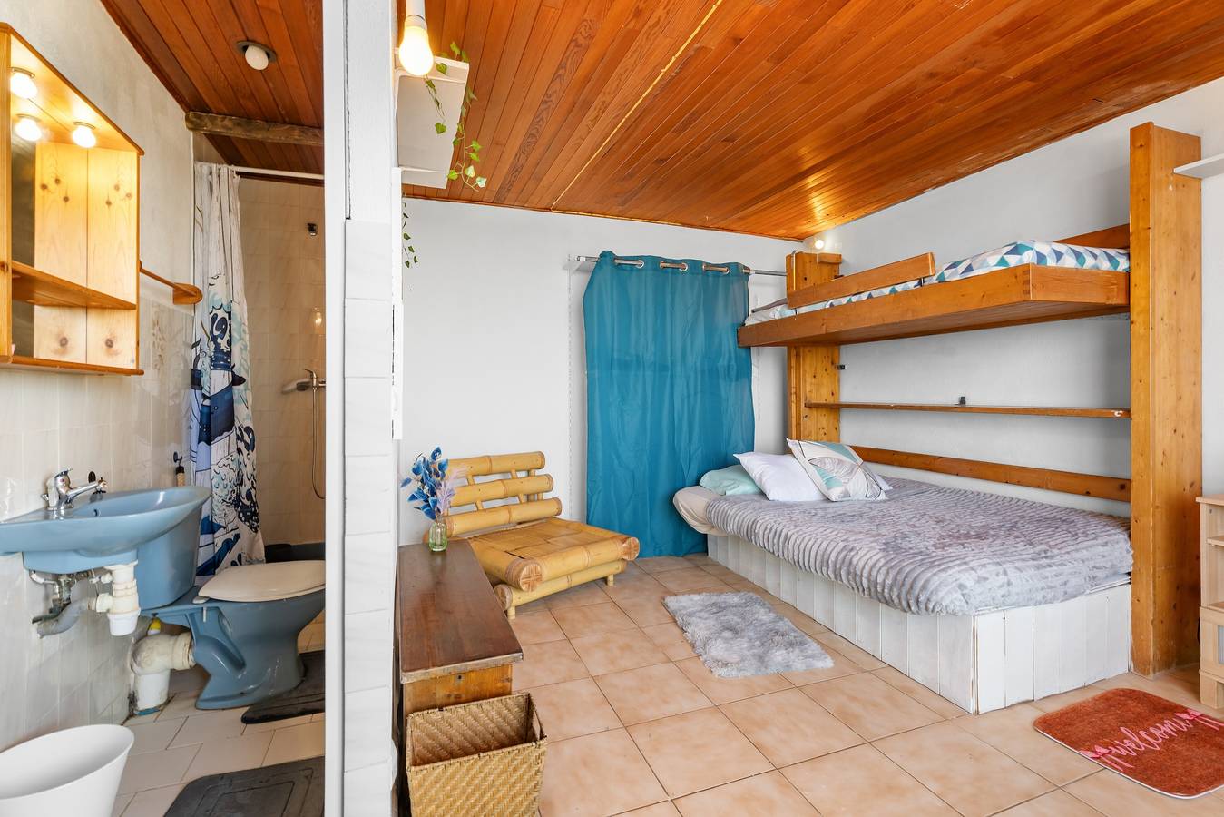 Cabanon „Jeux de boules 3“ mit Meerblick in Parc national Port-Cros