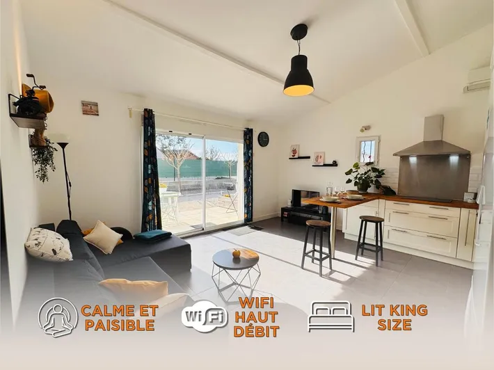 Appartement de vacances pour 2 personnes, avec vue et jardin - 1