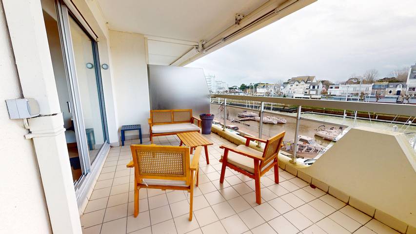 Entire apartment, Perle Bauloise - Vue Port & Plage à 200m in La Baule-Escoublac, Côte d'Amour
