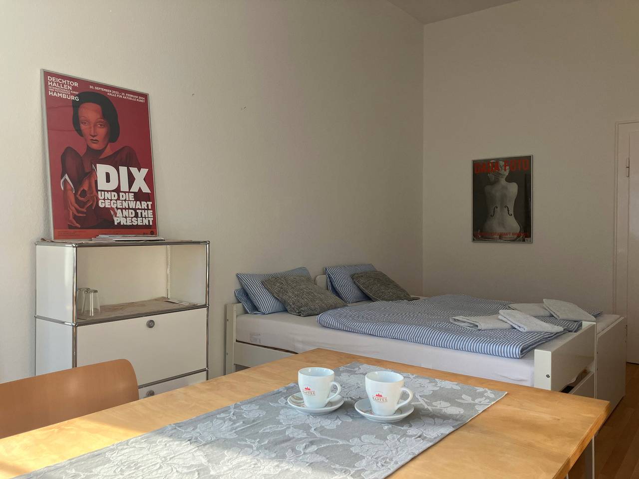 Habitación 'Das Weiße Zimmer Spezial H' con balcón y Wi-Fi in Vahrenwald-List, Hannover
