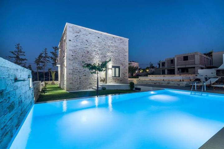 Ferienhaus für 6 Personen, mit Balkon und Terrasse sowie Garten und Pool in Pitsidia - 2