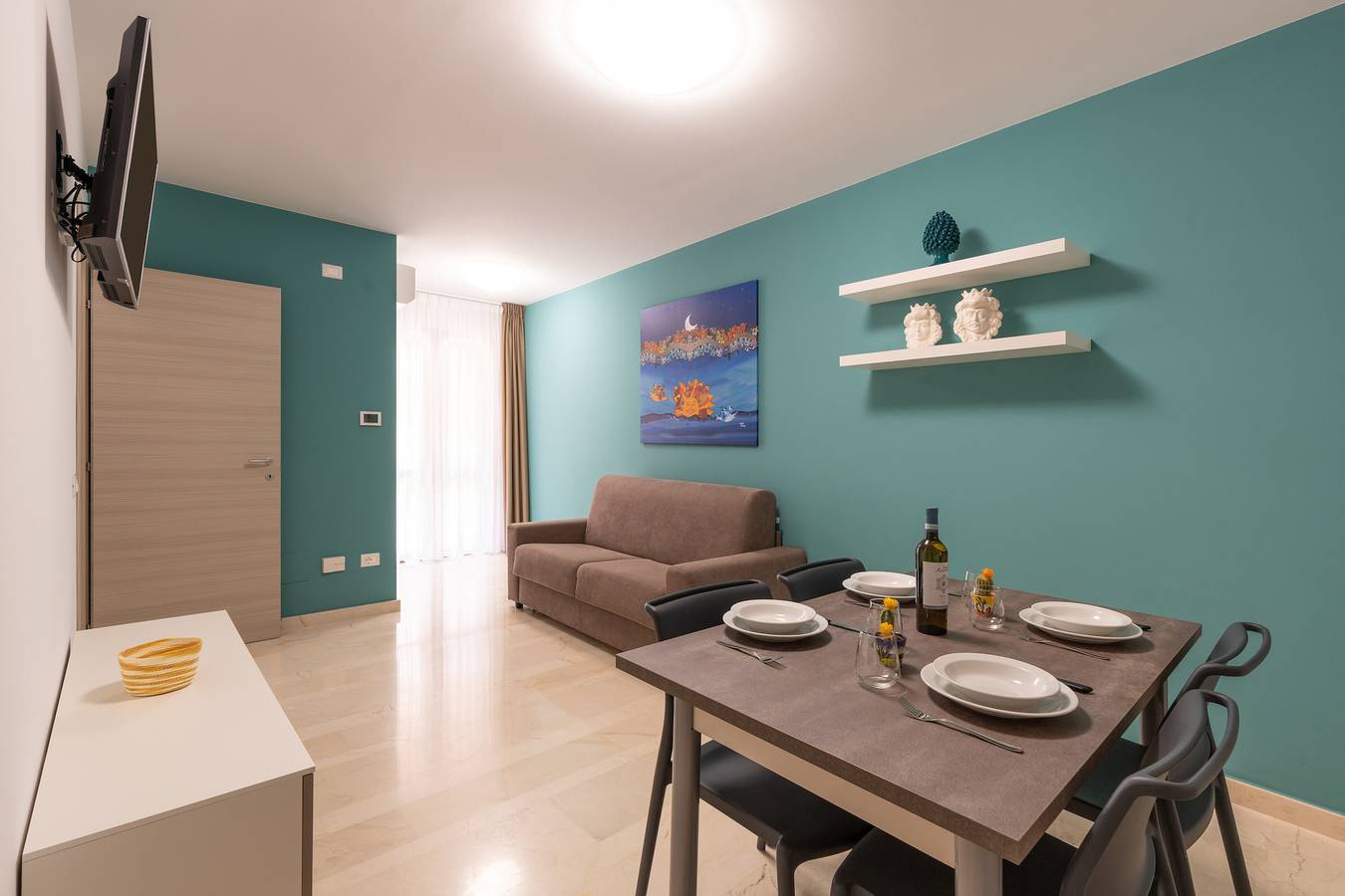 Casa vacanze 'Appartamento A Pigna' con balcone, Wi-Fi e aria condizionata in Balestrate, Provincia di Palermo