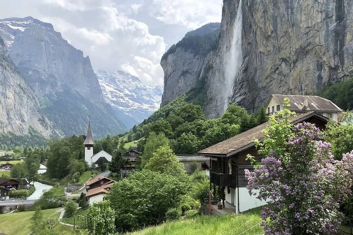 Chalet pour 4 personnes, avec balcon et jardin - 1