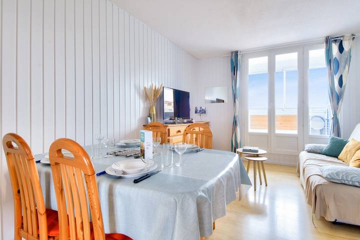 Gîte pour 4 personnes, avec Balcon dans Plage des Mouettes
