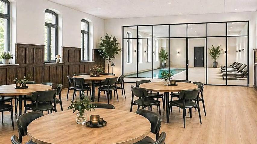 Ferienhaus für 37 Personen, mit Whirlpool und Terrasse sowie Garten und Pool in Apenrade - 2