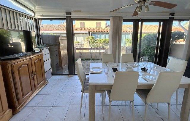 Location de vacances pour 4 personnes, avec balcon/terrasse à Le Barcarès