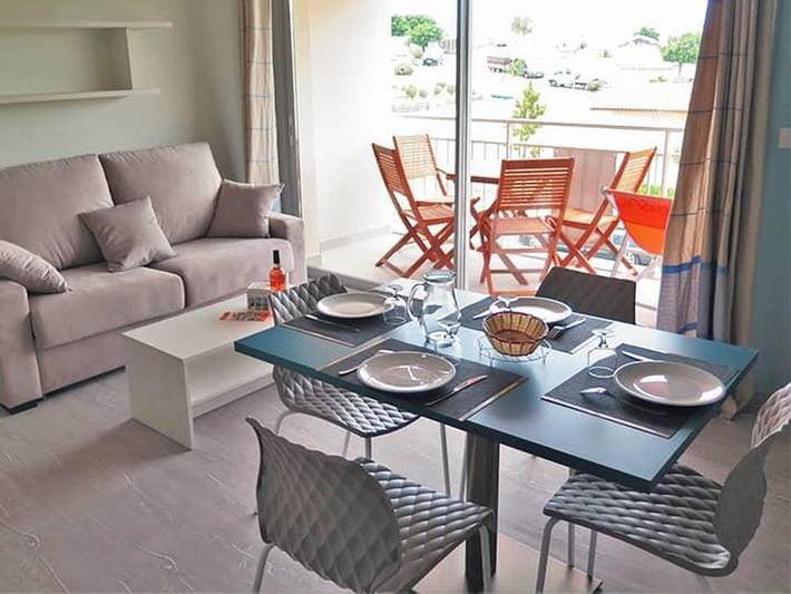 Location de vacances pour 4 personnes, avec bassin pour enfant et balcon dans Plage Nord Des Sableres Vieux Boucau Les Bains - 3