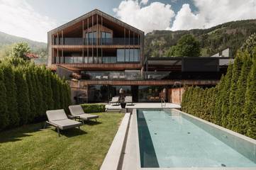 Chalet für 2 Personen, mit Garten und Pool sowie Sauna und Whirlpool in Südtirol