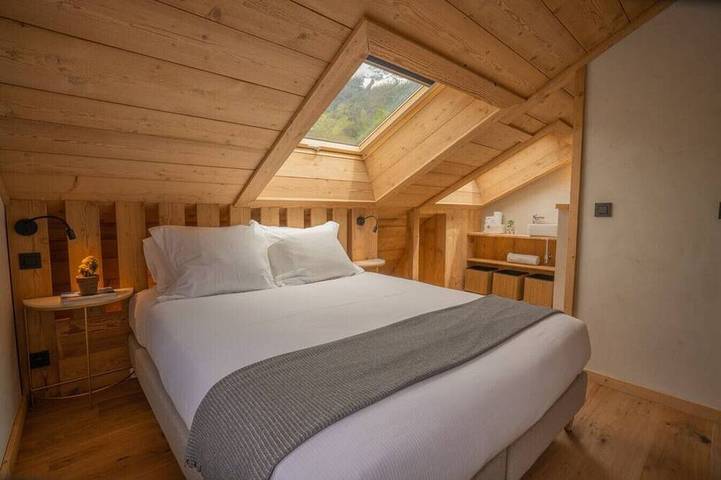 Gîte pour 8 personnes, avec balcon et jardin dans Les Bossons - 4